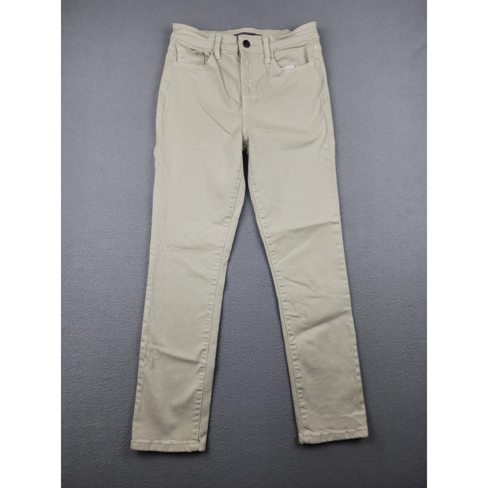 Joes Jeans Womens 25 Beige Light Wash Mid Rise Skinny Stretch Denim Pants Casual